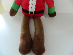 Spark Create Imagine Moose Reindeer Christmas Plush Baby Rattle Holiday Toy 19”