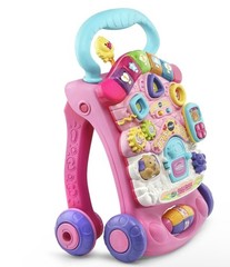 VTech Stroll & Discover Activity Walker – Pink with Accessories, Baby and Toddle