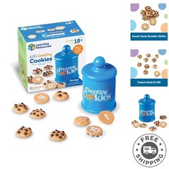 Educational Counting Cookies for Toddlers – 11 Realistic Chocolate Chip Toys