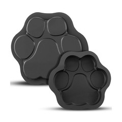 Threlaco Set of 2 Large Paw Print Stepping Stones Mold, 16 in a… FAST USA SHIP