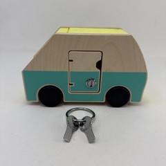 Lovevery The Free Spirit Play Kit Wooden Camper W/ Locking Doors With Keys