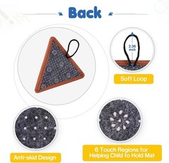 Tactile Sensory Toys for Babies 6+ Months & Toddlers 1-3 Years | 6-Textured Sens