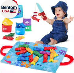 Toddler Toys Montessori Toys for 1 Year Old Boy Girl Birthday Gift – 10 in 1 Clo