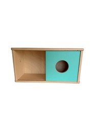 Lovevery Blue Sliding Top Box Montessori The Thinker Kit 11-12 Months No Balls