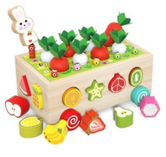 Multifunctional Radish and Fruit Pulling Cognitive Matching Children’s Toys