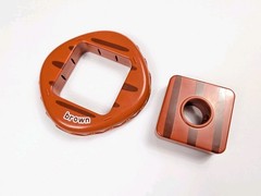 LeapFrog 4-in-1 Learning Hamburger Stacking Baby Toy Replacement BURGER SQUARE