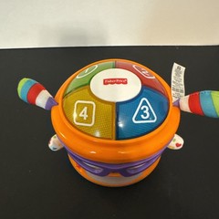 Fisher Price Franky Beats Bat & Boogie Numbers Shapes Lights TESTED WORKS Exclnt