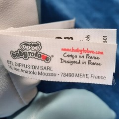 Madeleine the Whale Pull String Musical Toy Baby to Love Made in France