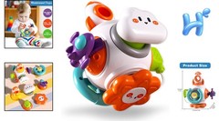 Educational Montessori Cube Toy for Toddlers 1-3 – Portable Sensory Play Fun