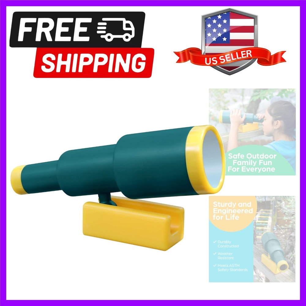 Playground Accessories – Pirate Ship Telescope for Kids – Plastic Attachment …