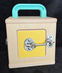 Lovevery Lock Box Cube Toy With Latches