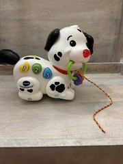 VTech Pull and Sing Puppy Learning Toy • 6-36 Months Music & Light up Nose!