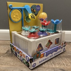 FAO Schwarz Bumble Busy Bee Garden Sort & Match Toy Set 18pc Ages 18m+ Brand New