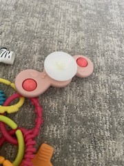 Multicolor Baby Teether Ring Lot, Unisex Motor Skills & Hand-Eye Coordination