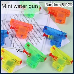 （Summer6）5 Pcs/set Summer Seasides Water Toys Handheld Manual Watergun Toy