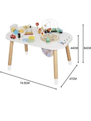 Montessori Wooden Activity Table for Toddlers 12 Months+ – New