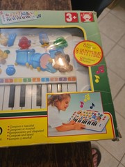 Read Description!! VTG Chicco Orchestral Piano Keyboard Musical Instrument Toy