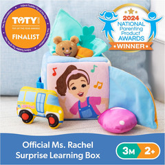 Official Surprise Learning Box, Educational Toys with Stuffed Animals, Sensory T
