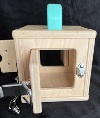 Lovevery Lock Box Cube Toy With Latches