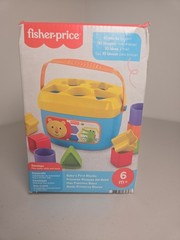 Fisher-Price Baby’s First Blocks Stacking & Shape Sorting Toy, 10 piece Complete