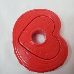 LeapFrog 4-in-1 Learning Hamburger Stacking Baby Toy REPLACEMENT Tomato