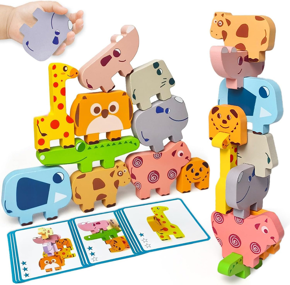 Toys for Toddlers 1-3, Montessori Toys for 1 2 3 4 Year Old Boys & Girls, Toy Ag