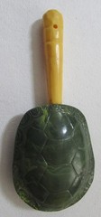 OLD NEAT VINTAGE PLASTIC RATTLE, TURTLE SHAPE, EXTRA CUTE WITH FREE USA POSTAGE
