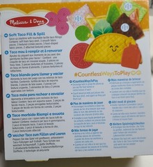Melissa & Doug Soft Taco Fill & Spill Multi Textured 6 Months Fine Motor Sensory
