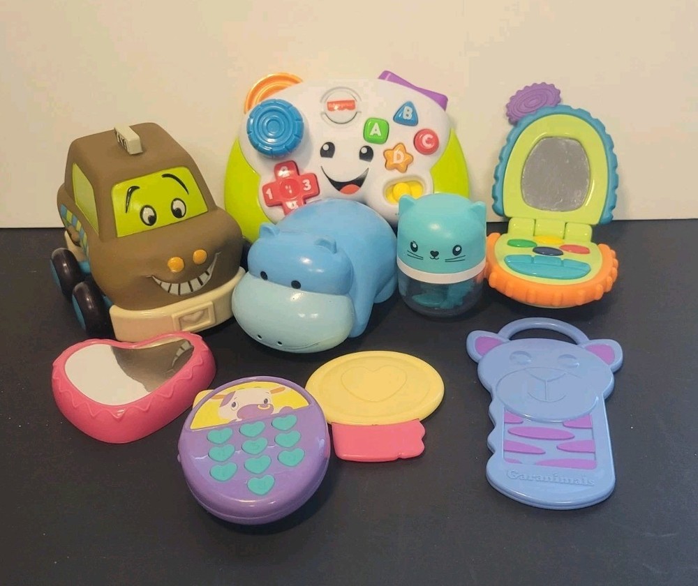 Baby 0-18 Months Johnson Garanimals Fisher Price Bright Stars My B Toys Lot of 9