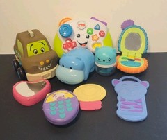 Baby 0-18 Months Johnson Garanimals Fisher Price Bright Stars My B Toys Lot of 9