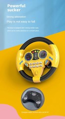 Infant Shining Simulation Steering Wheel Toys Children’s Toy Kids Early Educatio