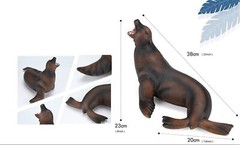 Boys’ Girls Simulated Ocean Large Animal Soft Filled Rubber Sea Educational Toys