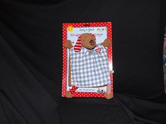 BABY GLUCK PATCHWORK PUPPY SNUGGLY COMFORT TOY & HAND PUPPET FROM GERMANY NWT