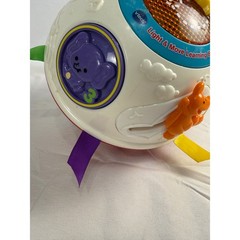 VTech Light & Move Learning Ball White Interactive Crawling Toy Animals Music