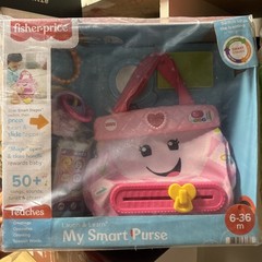 Fisher-Price Laugh & Learn My Smart Purse Baby Toy 6–36M Pink Educational