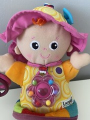Tomy Lamaze My Friend Emily Clip & Go Baby Doll Toy Crinkles and Rattles OT