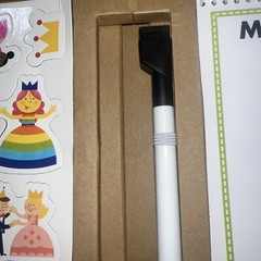 Melissa & Doug Play Draw Create Princess Reusable Drawing Magnet Kit 60pc Set.