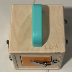 LOVEVERY Wooden Lock Box Latches “The Realist” Montessori Learning Toy 19-21 mos