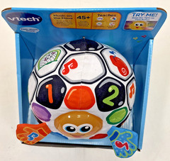VTech Bright Lights Musical Soccer Ball 6 to 36 Months Babys Developmental Toy