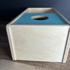 LOVEVERY THE THINKER PLAY KIT MONTHS 11-12 SLIDING TOP BOX MONTESSORI Ball Drop