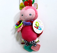 Eric Carle Developmental Ladybug Plush 14″ Crib Stroller Toy Lovey NWT