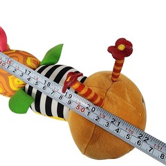 Plush Caterpillar Educational Toy Soft Stuffed Animal for Kids Baby