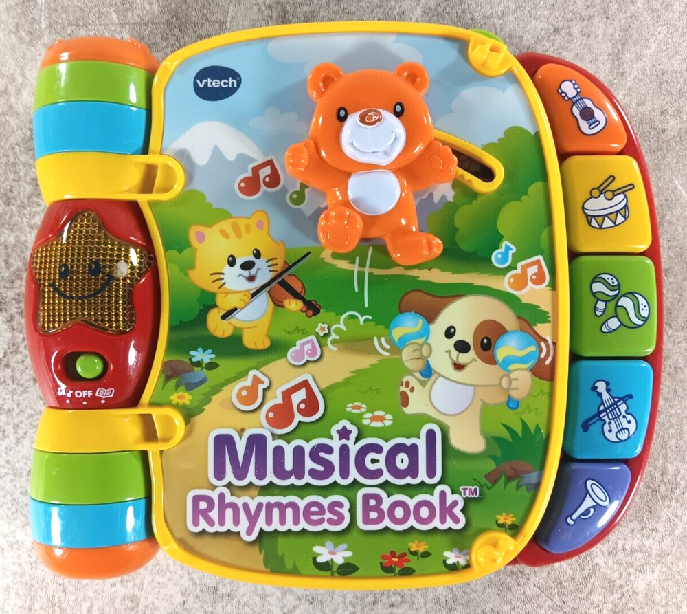 VTech Musical Rhymes Book Baby Educational Learning Toy