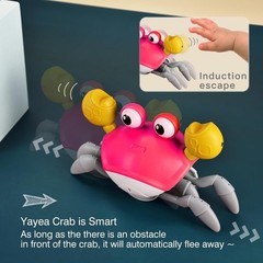 Crawling Crab Baby Toys Infant – Tummy Time Toy Gifts for 3 4 5 6 7 8 9 10 11…