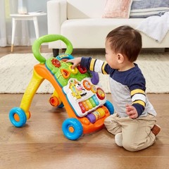 Interactive Sit-to-Stand Learning Walker with Removable Activity Panel & Lights
