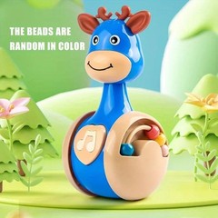 Roly Poly Baby Toys 6 to 12 Months, Tumbler Wobbler Toys for Infant Boy Girl