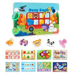 Busy Book for Toddlers, Montessori Busy Book for Kids to Develop Leadership