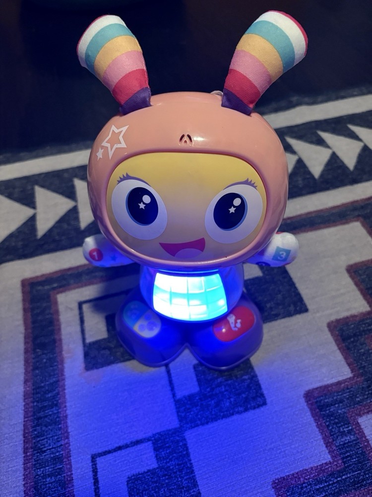 Fisher Price Bright Beats BeatBelle Pink Interactive Light Up Learning Music Toy