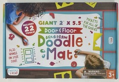 Chuckle & Roar Jumbo 2′ x 5.5′ Aqua Draw Doodle Mat Brand NEW Sealed