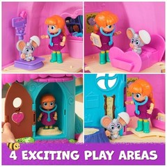 , Vet Clinic, Treehouse Playset with Action Figures, Vet Clinic Playset